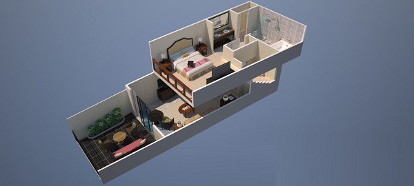 3D_RoyalTowerLoftSuite