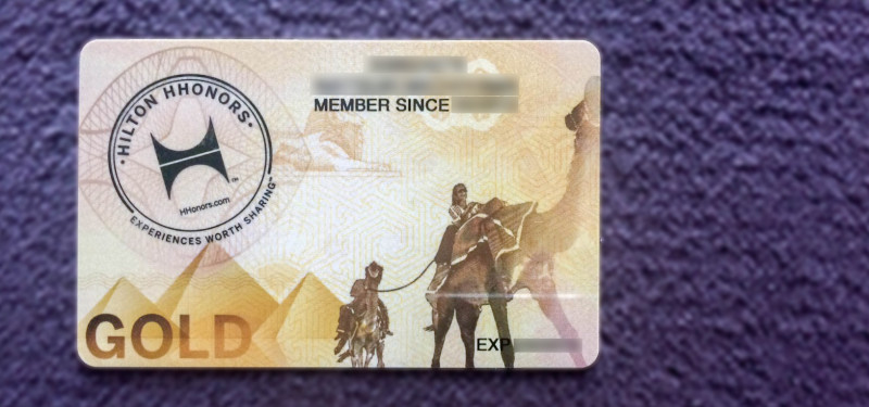 hilton honors vip gold