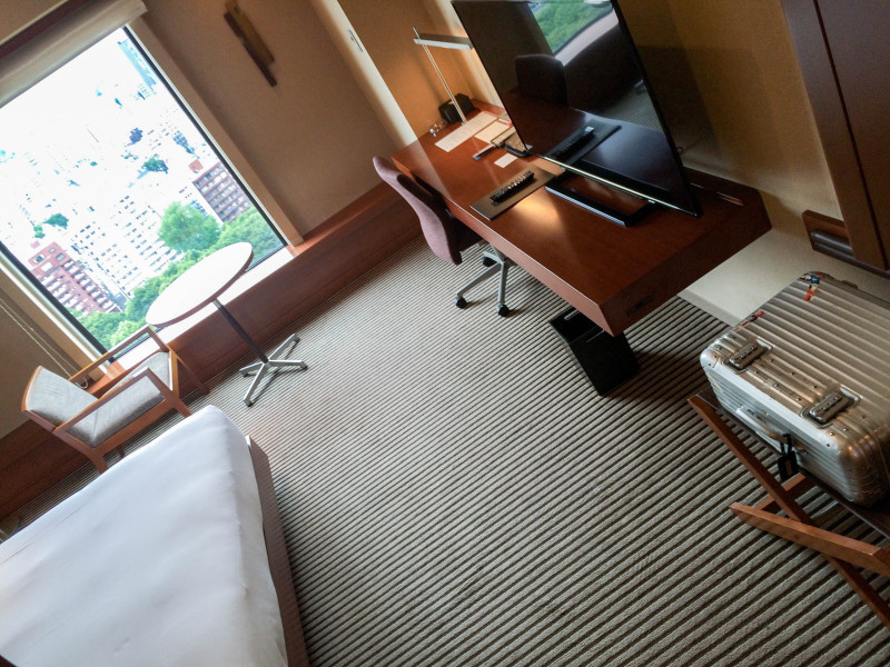 Hyatt Regency Tokyo deluxe king 201606 5