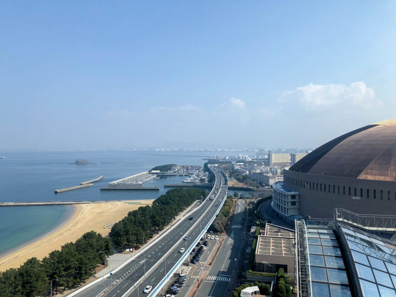 Hilton fukuoka Seahawk panoramic suite 201802 25