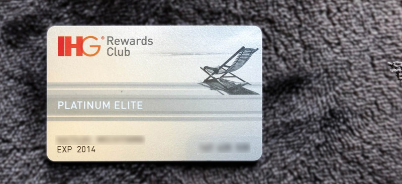 ihg platinum elite card 201805