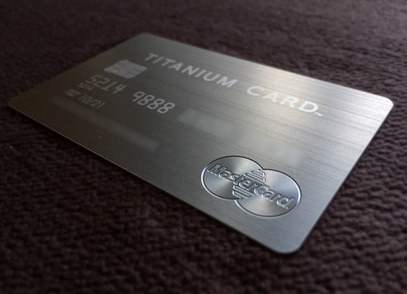 Luxury Card Titanium Card 201806