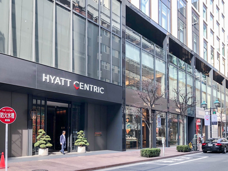 Hyatt Centric Ginza Tokyo 201808