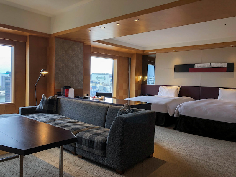 grand hyatt fukuoka deluxe twin 201904 2